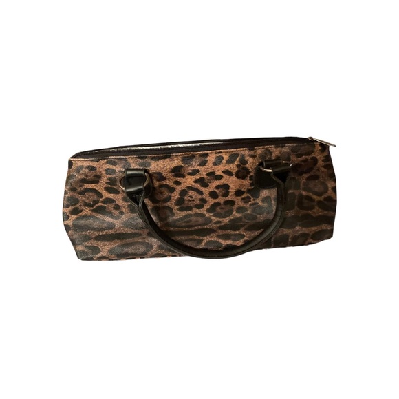 Prime ware wine clutch bag thermal insulation cheetah print - Picture 4 of 5